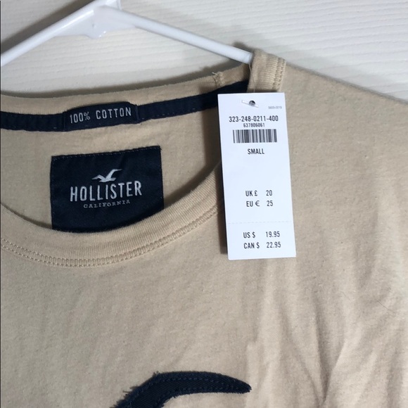 Tan Hollister T-shirt - Picture 2 of 2